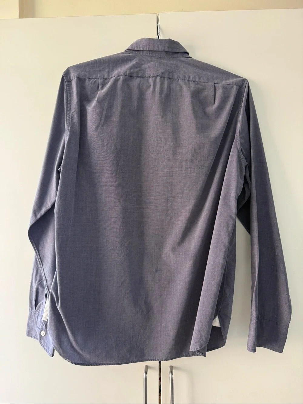 J.Crew Men’s Slim Fit Oxford Button-Down Shirt Blue Gray Size Medium